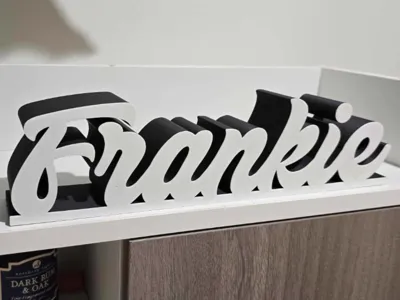 Frankie Name Sign