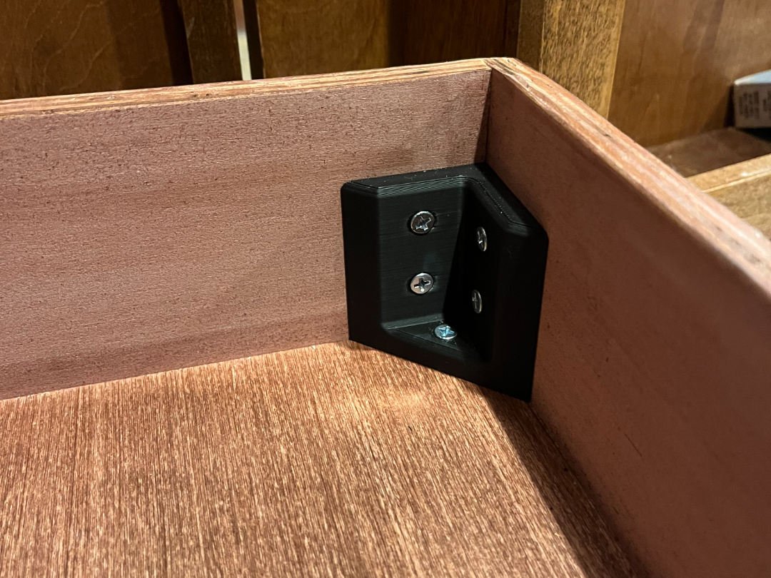 Drawer Corner Bracket