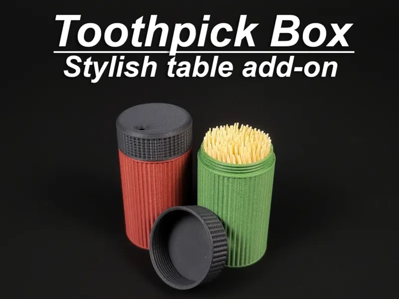 Toothpick box 