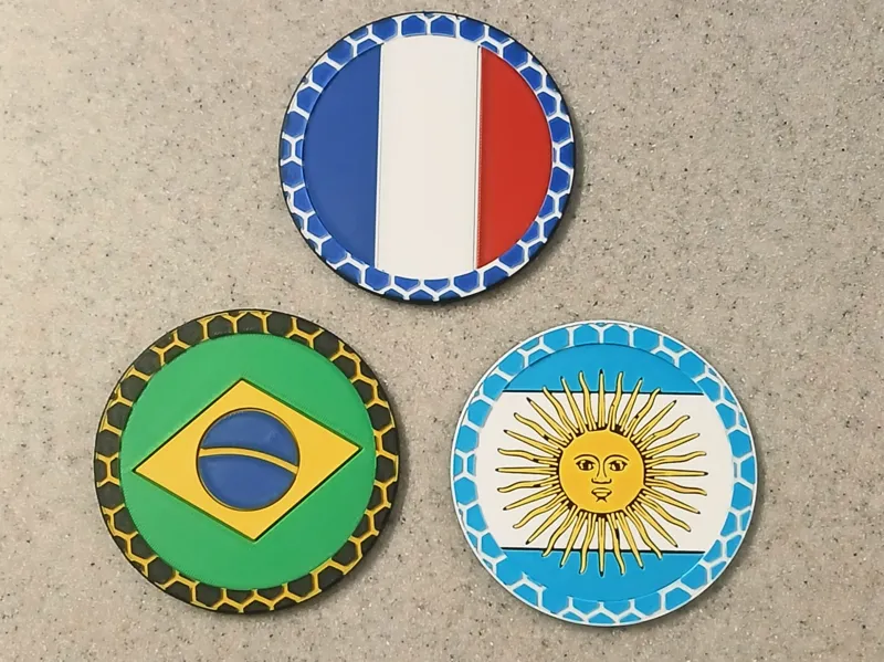 World Cup coaster set "Fan Favorite" pack