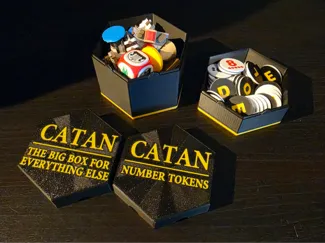 Catan Pieces Box - All Other Pieces