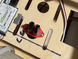 Servo Lead Extension Bracket