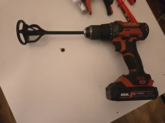 Farbmischeraufsatz für Akkubohrer ohne Supports!