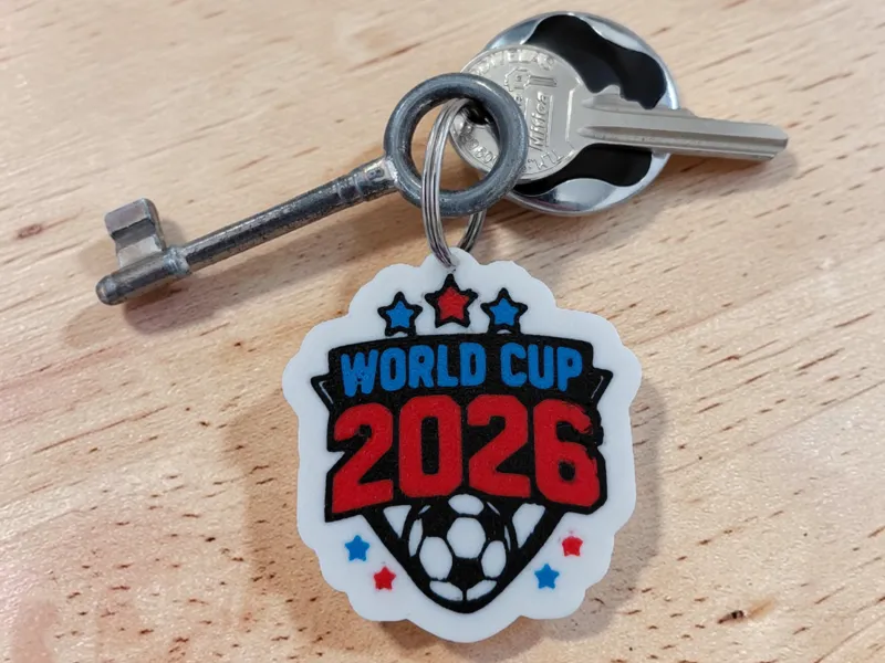 World Cup 2026 Keychain