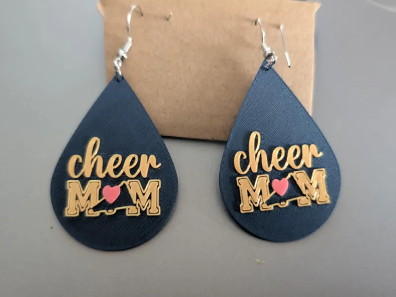Cheer Mom Earrings