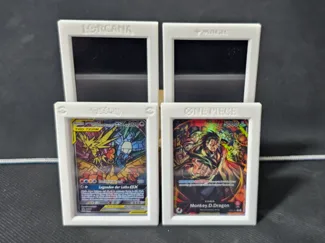 TCG Toploader Holder With Logos