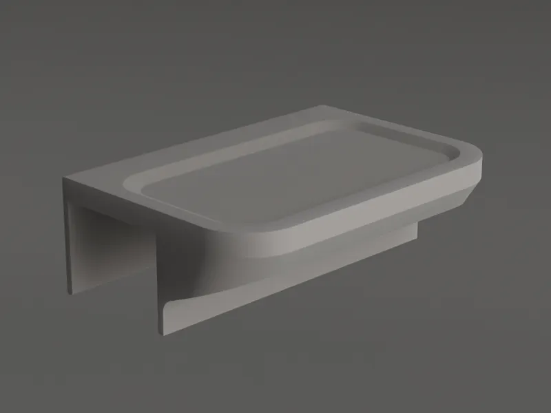 IKEA Malm bed phone shelf