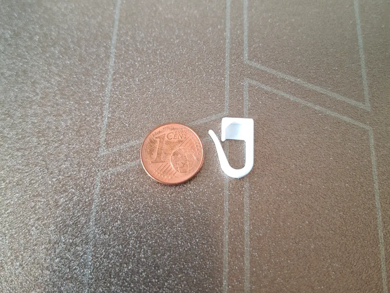 Tiny snap hook carabiner