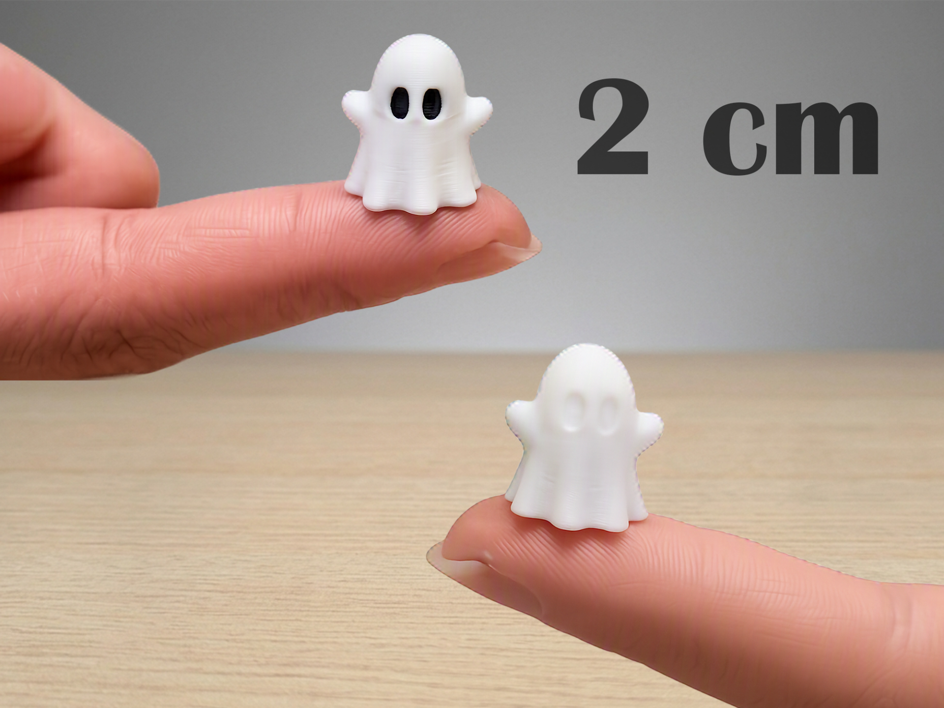 Mini ghost 2 cm Halloween - 1