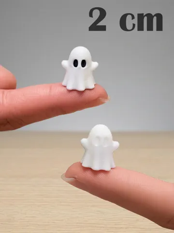 Adorno temático: Mini ghost 2 cm Halloween — vista de referencia 2