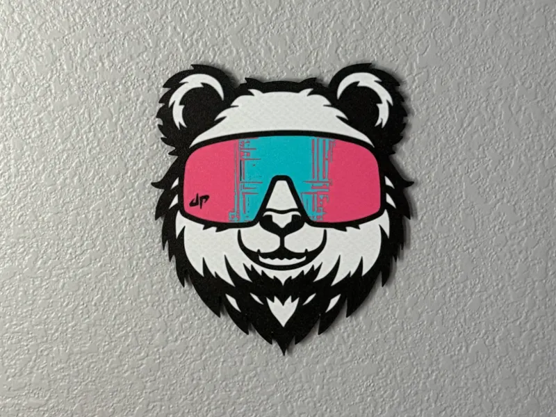 Dude Perfect Panda Sign