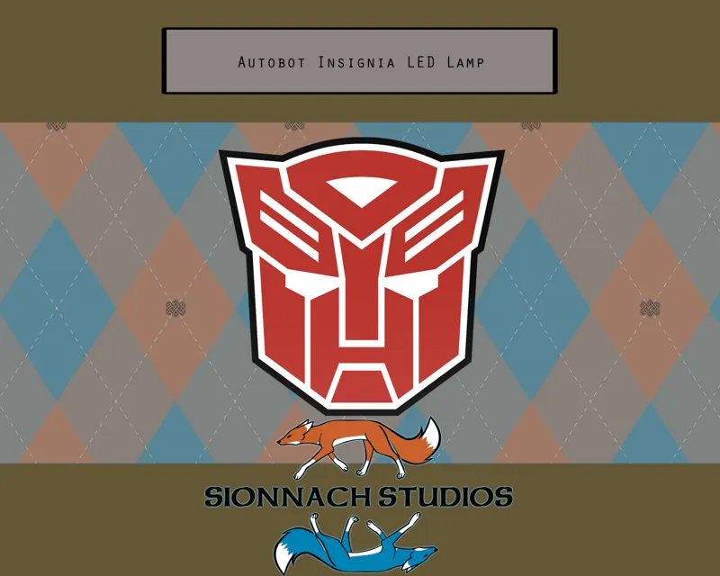 Autobot LED Lamp