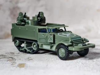 M16 AA-GUN ADD-ON HALF-TRACK 1:64 SCALE KIT CARD