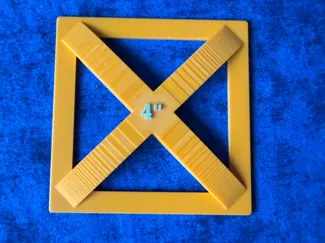 4" Quilting Square Cutting Guide