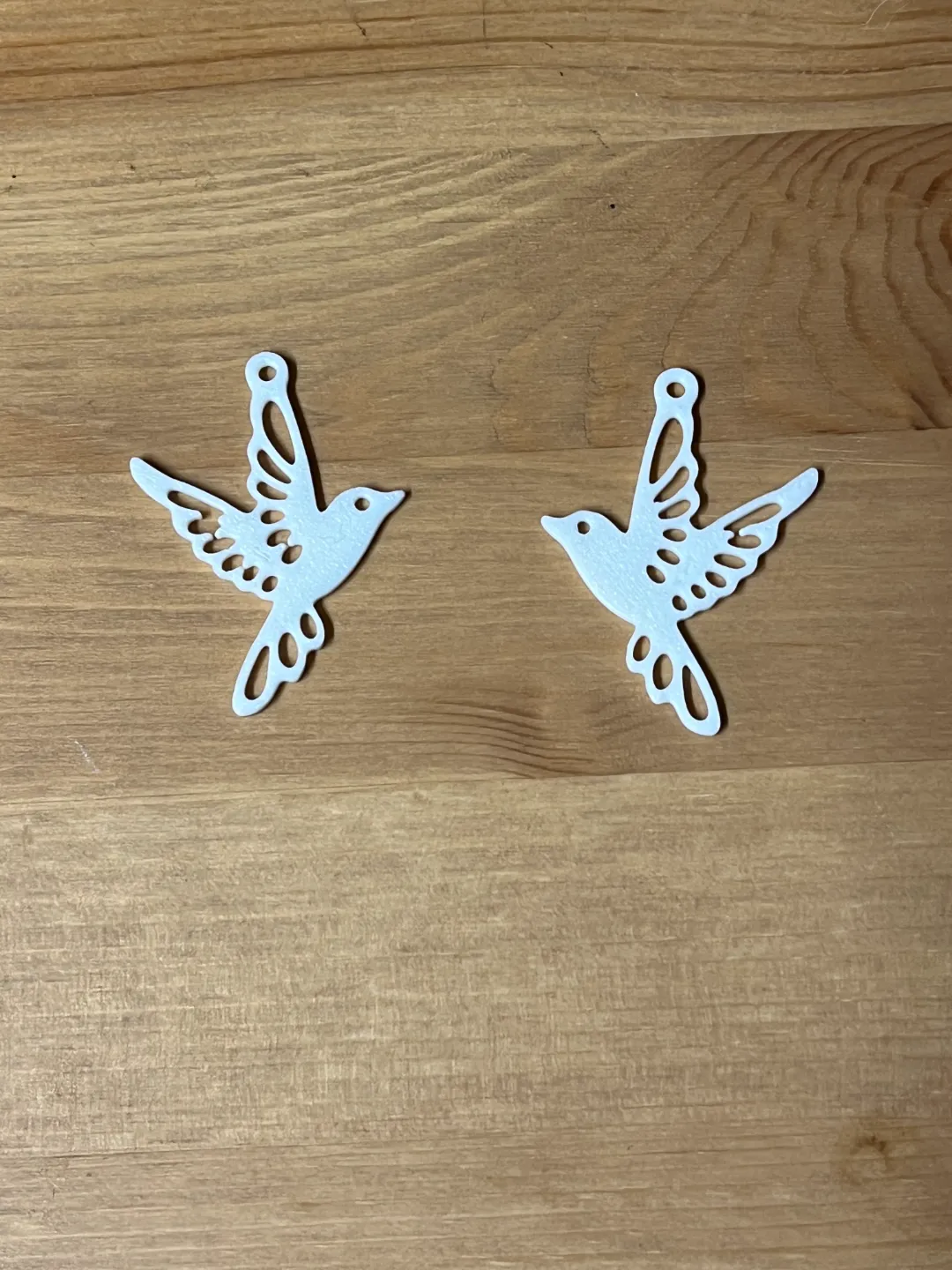 bird earrings view 2