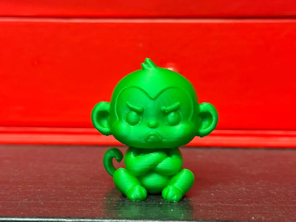 Grumpy Monkey - Free 3D Print Model - MakerWorld