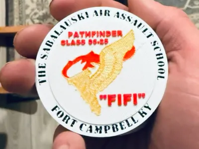 Electronic Warfare Army Challenge Coin