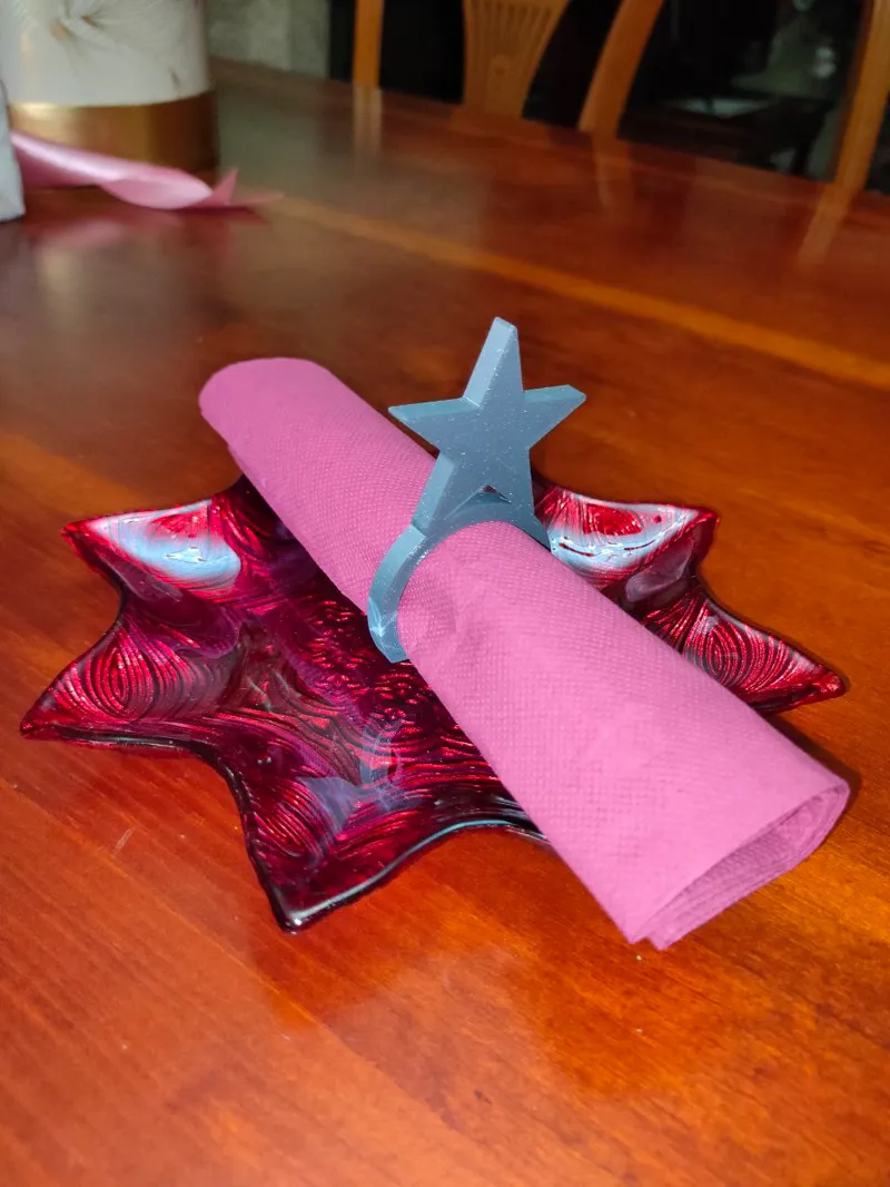 Table napkin holder Star