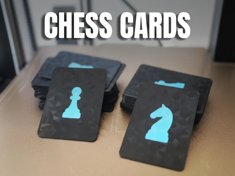 Chess Card Set - Collectible & Playable