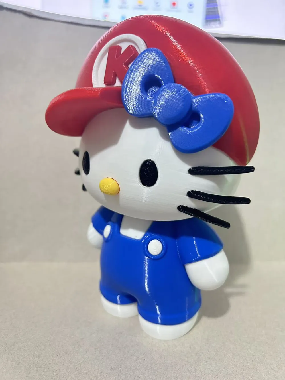 When Mario meets Hello Kitty multi-part print no AMS needed - Free 3D ...