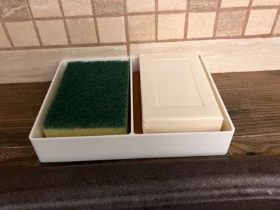 Soap and sponge holder