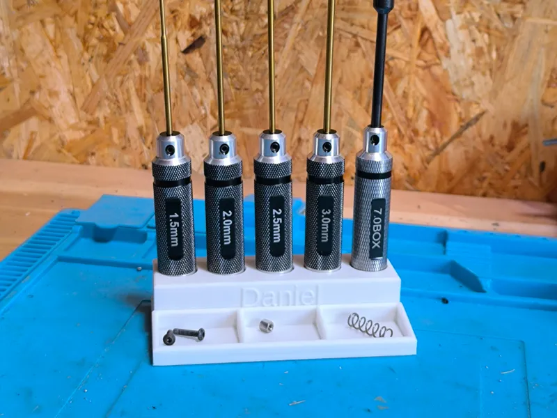 RC Tool Stand with your Name Customizable