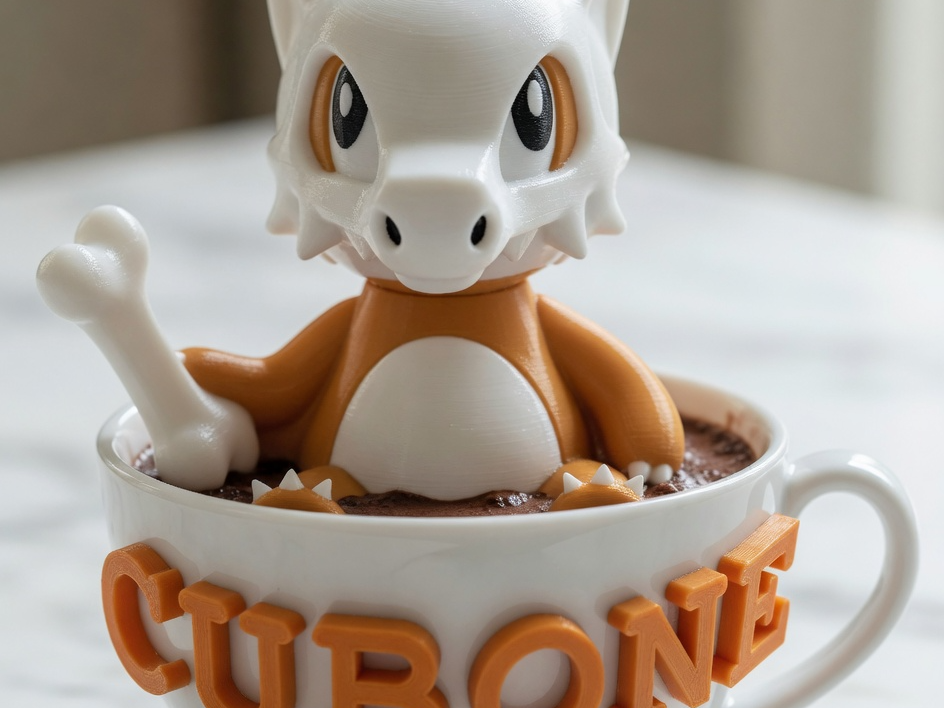 Cubone in Teacup