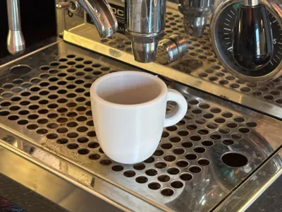 Espresso Cup for single Café (decoration)