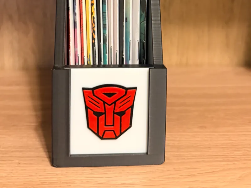 Transformers - Comic book holder label