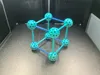Cube (8 node spheres + 12 long rods)