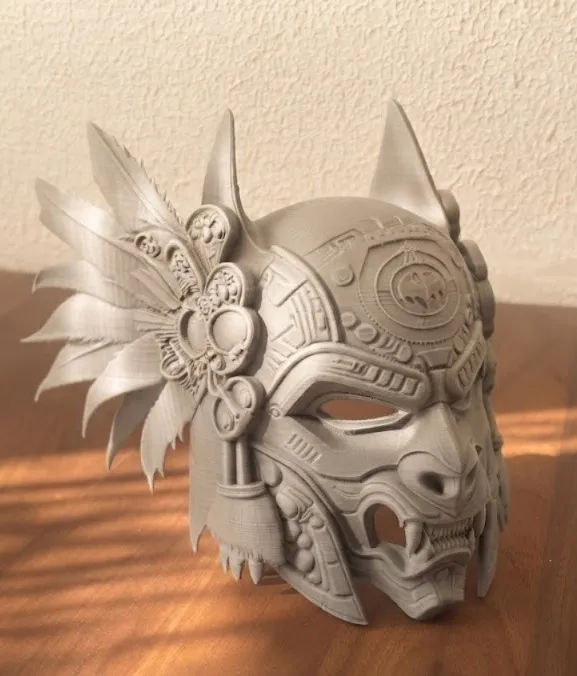 BATMAN AZTEC HELMET - Free 3D Print Model - MakerWorld