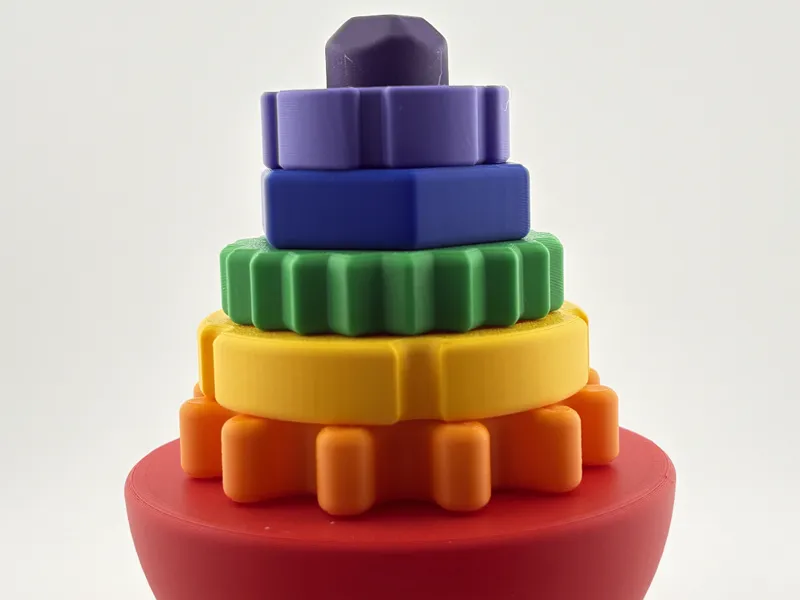 Weeble Wobble Stacking Toy | NOAMS