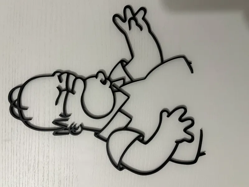 homer simpson arte murale