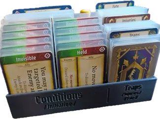 Agemonia Sleeved Cards Insert (mono and bi color)