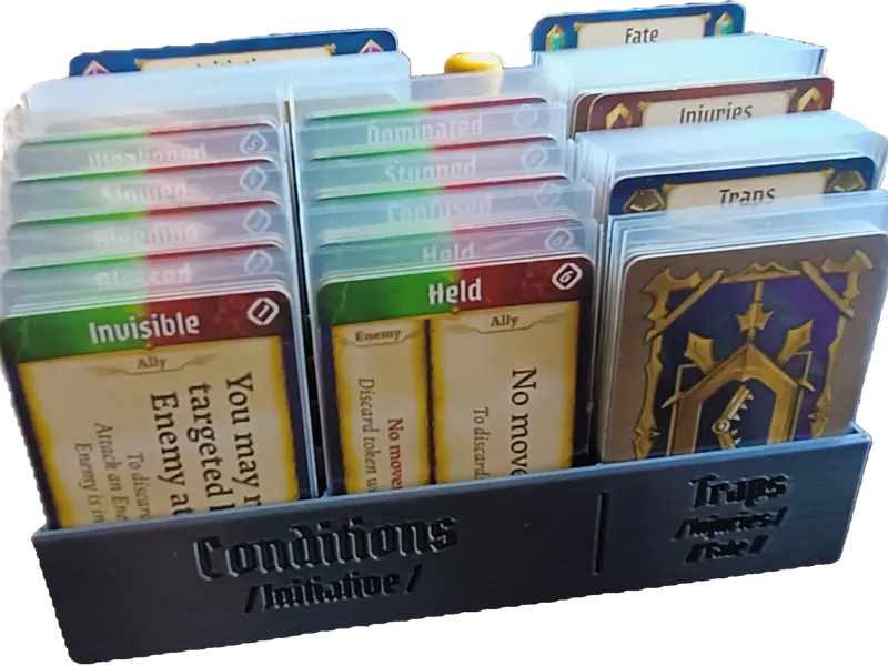 Agemonia Sleeved Cards Insert (mono and bi color)