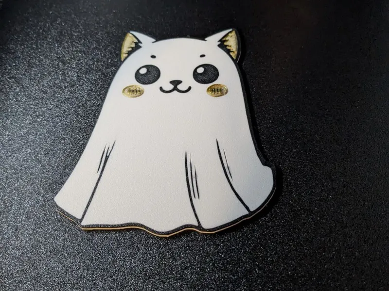 Cute halloween cat