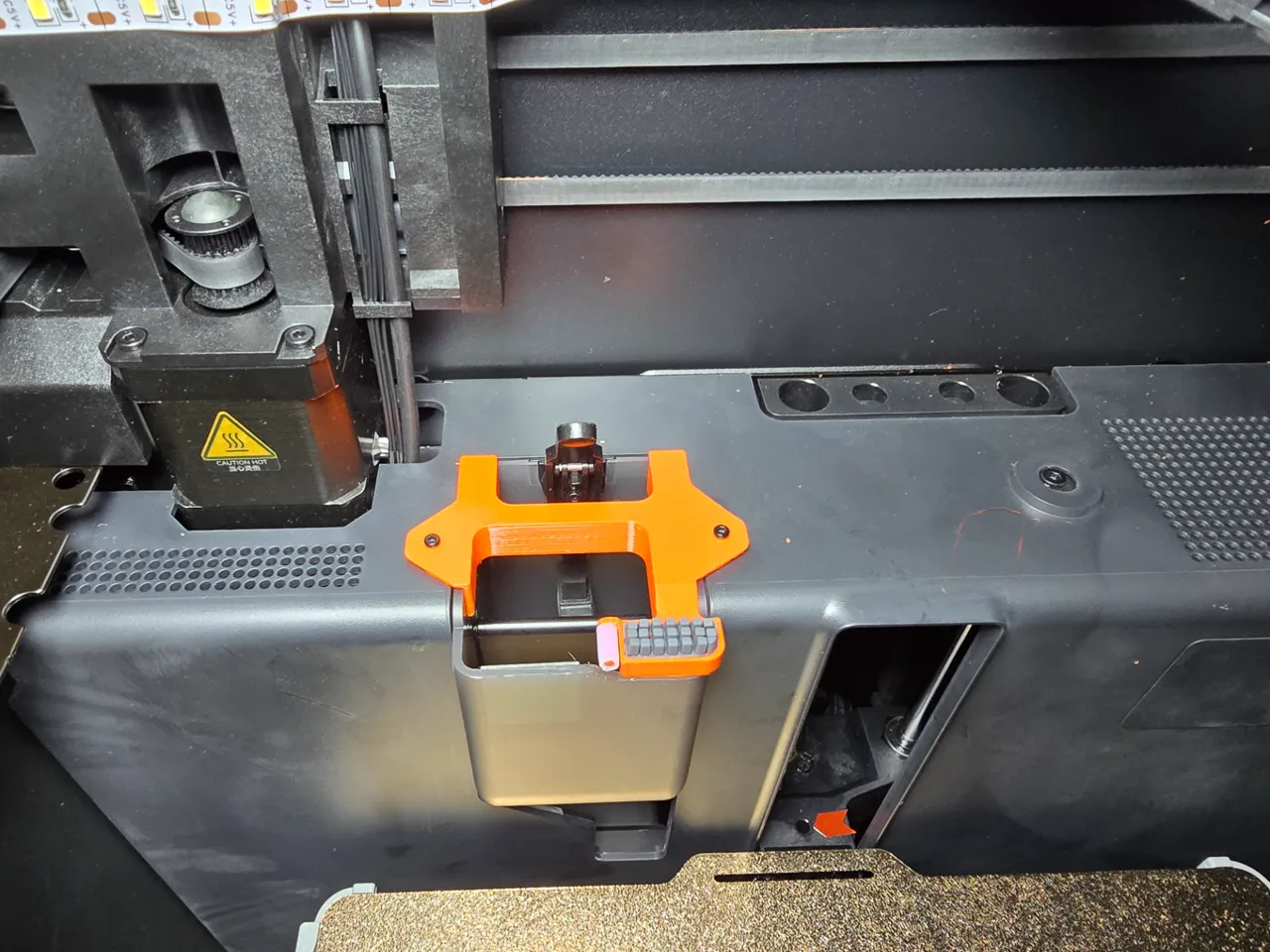 Nozzle Wiper Improved Advanced P1S P1P X1C view 2