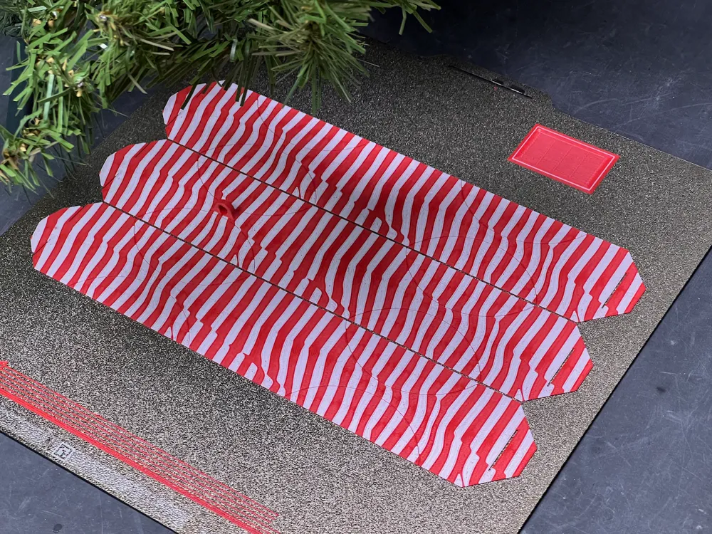 Christmas Foldable Origami Decoration - Free 3D Print Model - MakerWorld