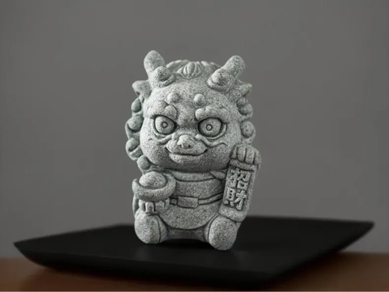 Creative and adorable dragon prince, lucky beast, auspicious dragon