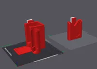 0.2mm layer, 2 walls, 7% für die größeren Chips