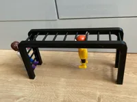 Aire de jeux extérieure pour figurines Playmobil — photo 2