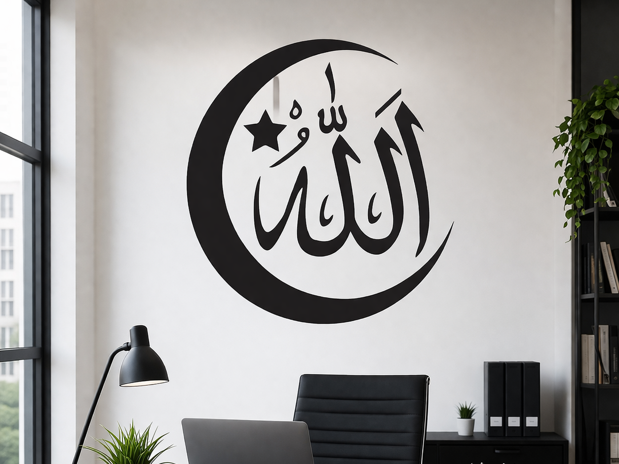 Décoration murale religieuse Allah