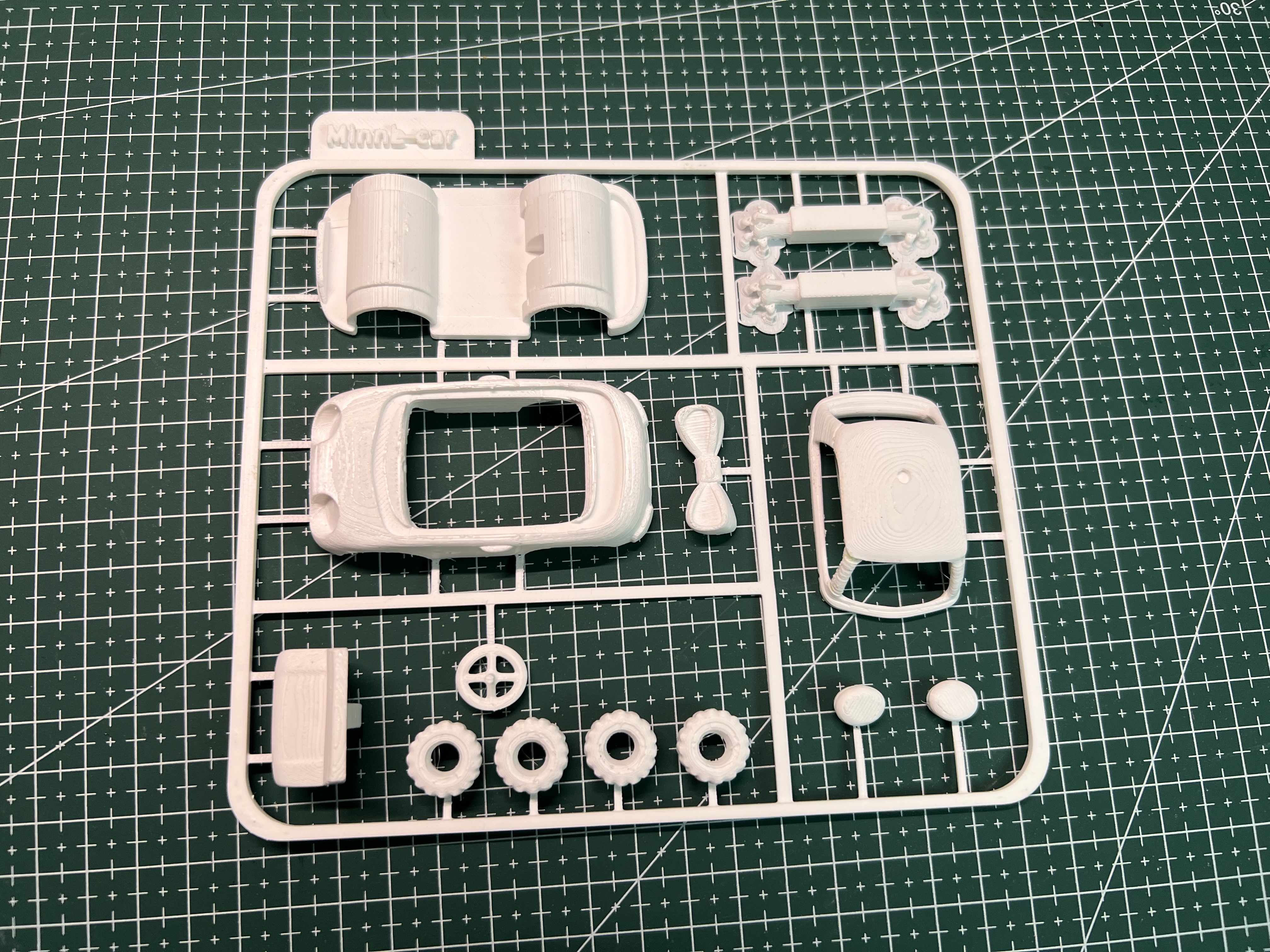 Miniatura 2 do modelo 3D 迷你老鼠轿车套卡系列——米奇米妮的爱车