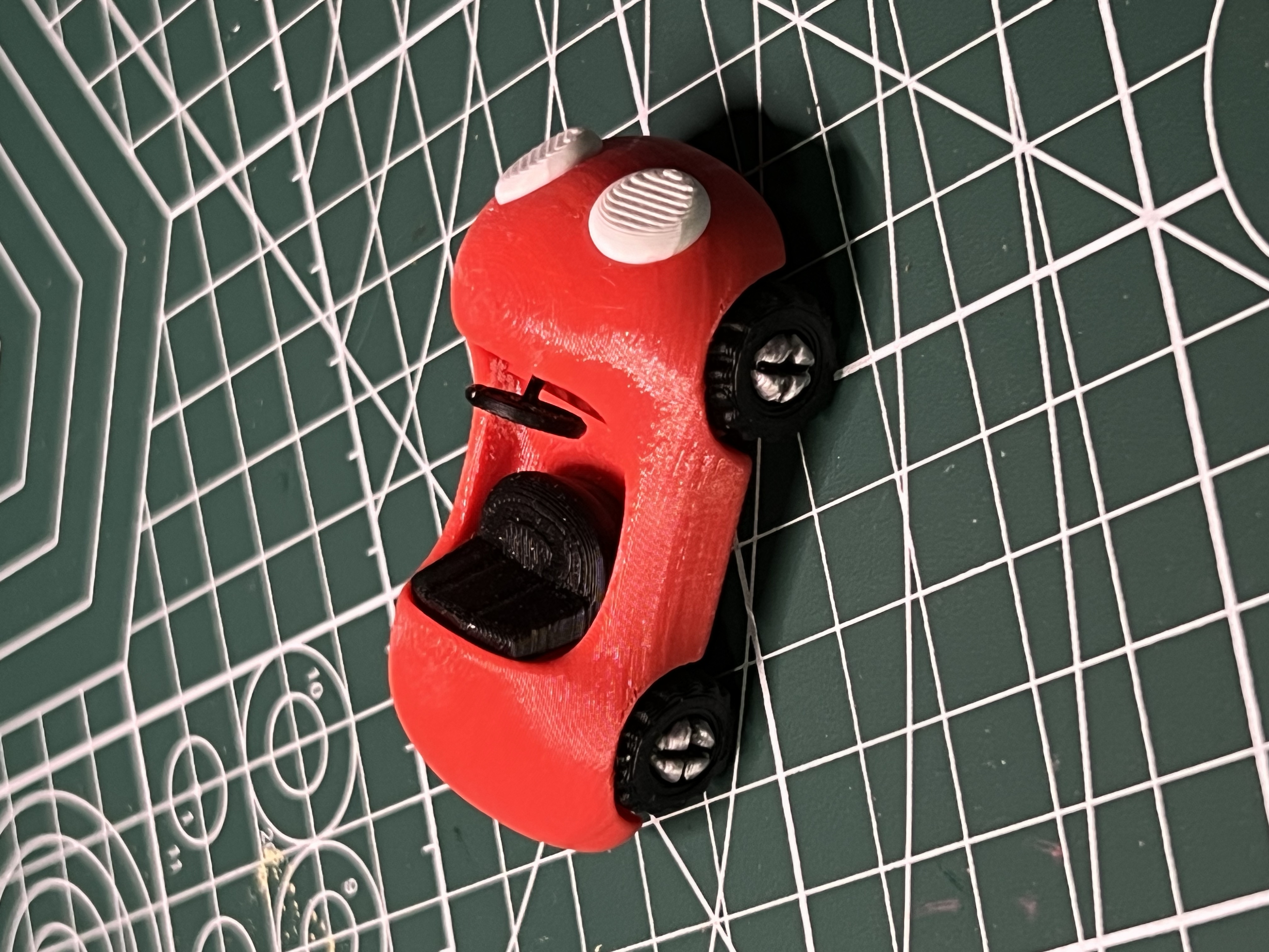 Miniatura 1 do modelo 3D 迷你老鼠轿车套卡系列——米奇米妮的爱车