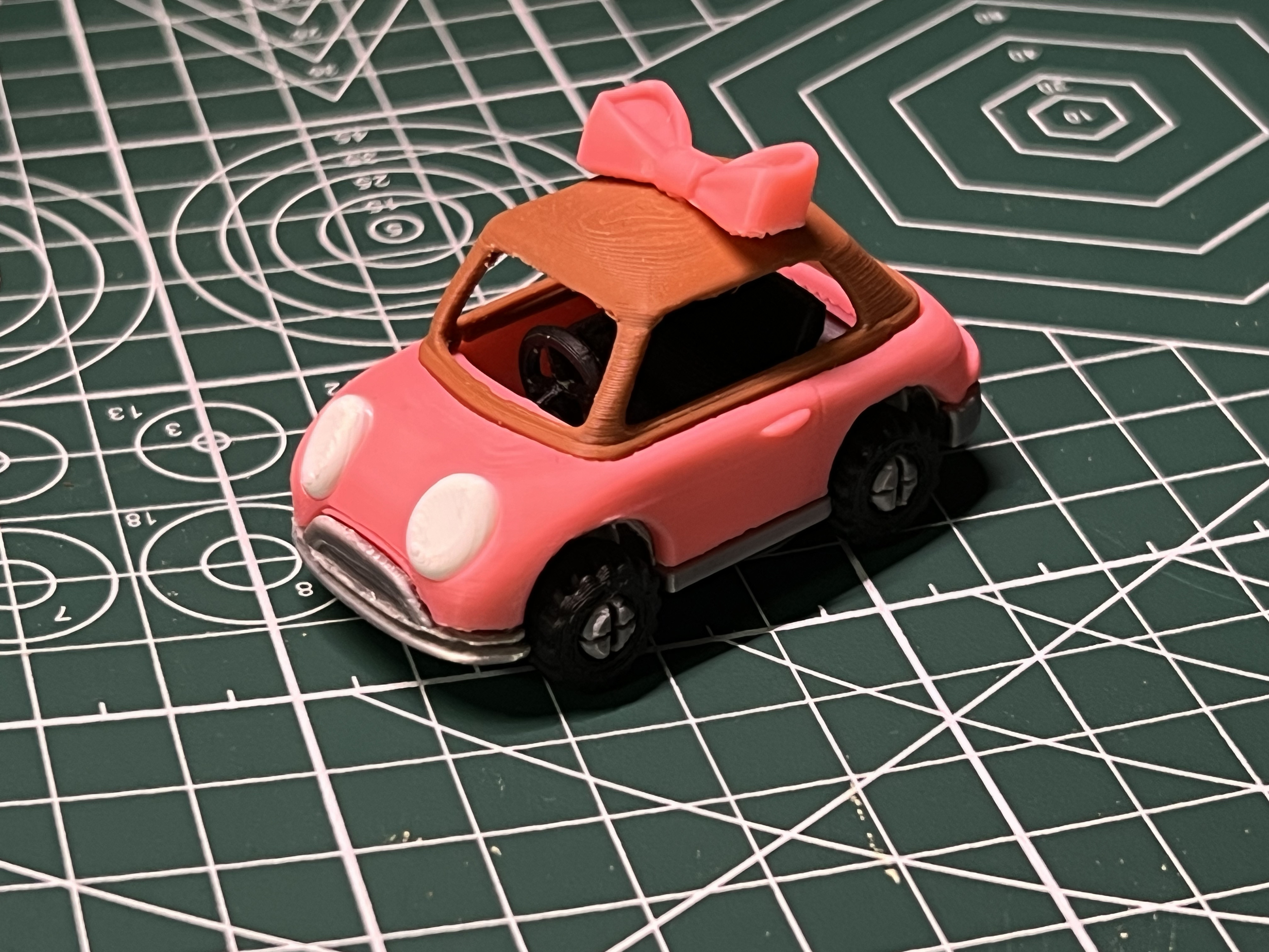 Miniatura 4 do modelo 3D 迷你老鼠轿车套卡系列——米奇米妮的爱车