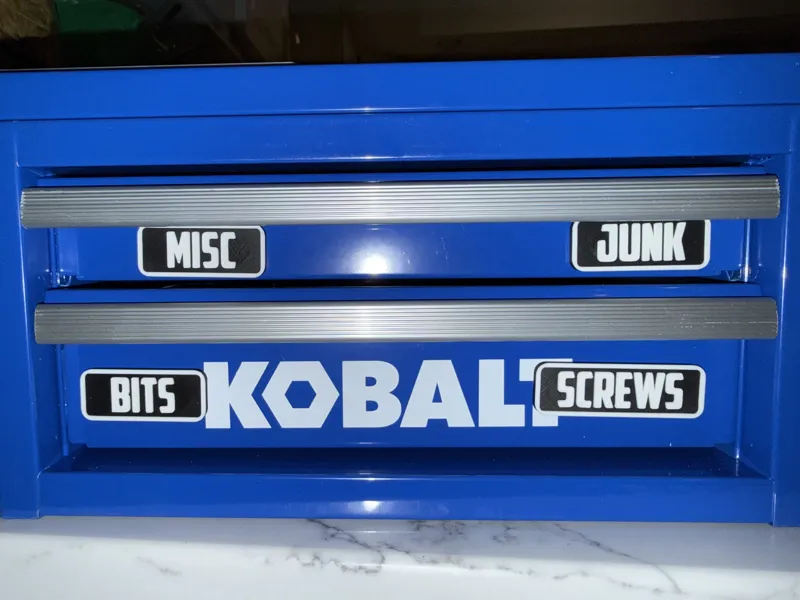 Smaller Magnetic Toolbox Labels - America theme