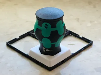 Wera Stubby Magazine Gridfinity vertical holder