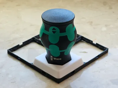 Wera Stubby Magazine Gridfinity vertical holder