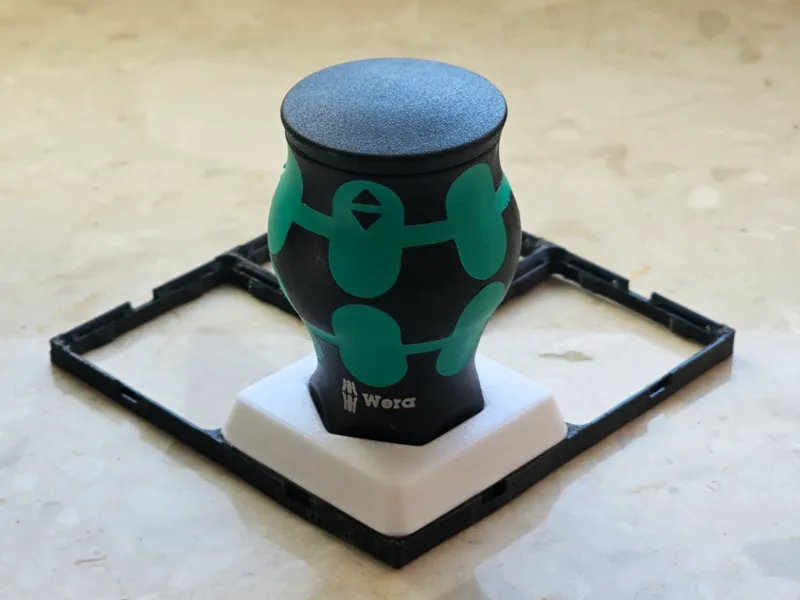Wera Stubby Magazine Gridfinity vertical holder
