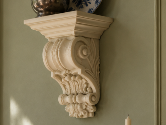 Miniature Bracket Shelf Corbel